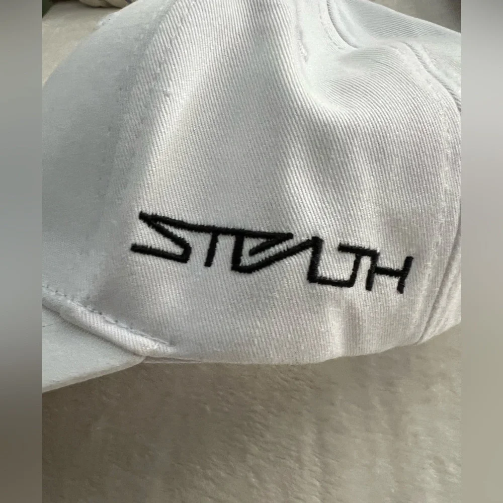 TaylorMade Classic White and Black Golf  Hat Cap